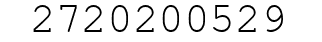 Number 2720200529.