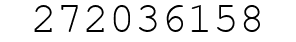 Number 272036158.