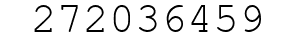 Number 272036459.