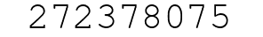 Number 272378075.