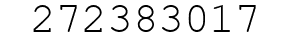 Number 272383017.