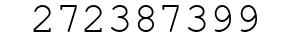 Number 272387399.