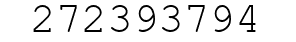 Number 272393794.