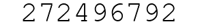 Number 272496792.