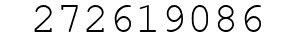 Number 272619086.