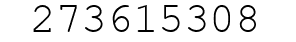 Number 273615308.