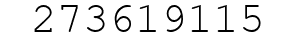 Number 273619115.