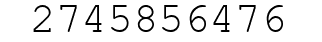 Number 2745856476.