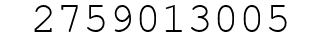 Number 2759013005.