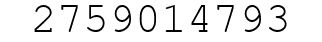 Number 2759014793.