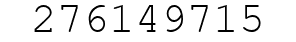 Number 276149715.