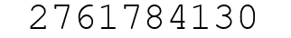 Number 2761784130.