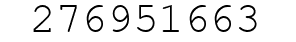 Number 276951663.