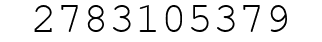 Number 2783105379.