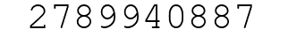 Number 2789940887.