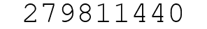 Number 279811440.