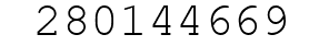 Number 280144669.