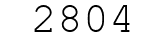 Number 2804.