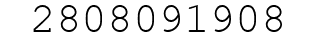Number 2808091908.