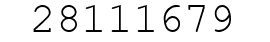 Number 28111679.