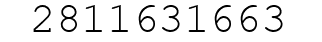 Number 2811631663.