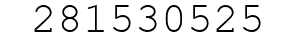 Number 281530525.