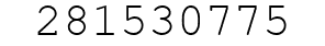 Number 281530775.