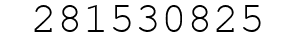 Number 281530825.