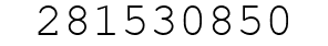 Number 281530850.
