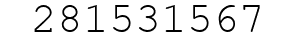Number 281531567.