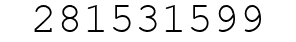 Number 281531599.