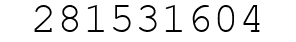 Number 281531604.