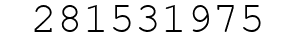 Number 281531975.