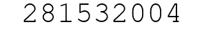 Number 281532004.