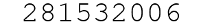 Number 281532006.