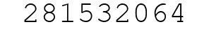 Number 281532064.