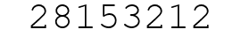 Number 28153212.