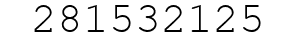 Number 281532125.
