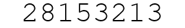 Number 28153213.