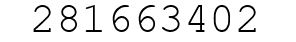 Number 281663402.
