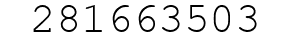 Number 281663503.
