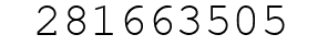 Number 281663505.