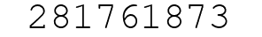Number 281761873.