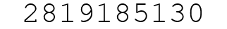 Number 2819185130.