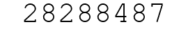 Number 28288487.