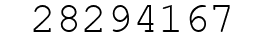 Number 28294167.