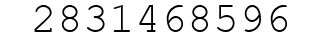 Number 2831468596.