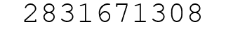 Number 2831671308.