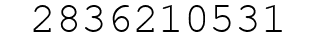 Number 2836210531.