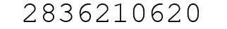 Number 2836210620.
